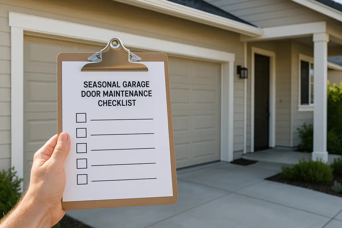 Seasonal Garage Door Maintenance Checklist for San Ysidro Residents