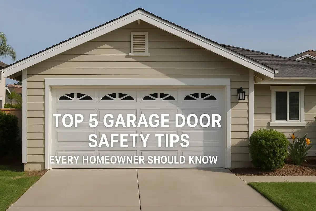 Garage Door Spring Maintenance Guide: Expert Tips from Rescue Garage Door Repair in San Ysidro, CA