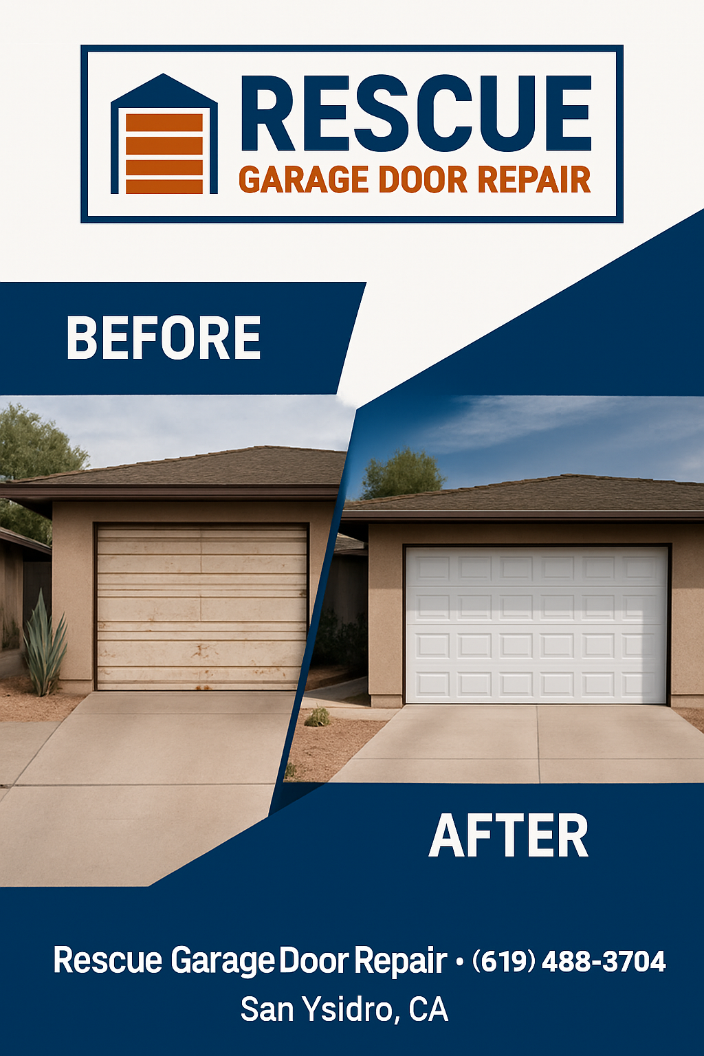 Garage Door Repair — Del. Centro
