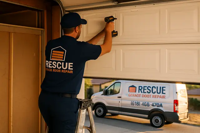 Garage Door Spring Repair — Del. Centro