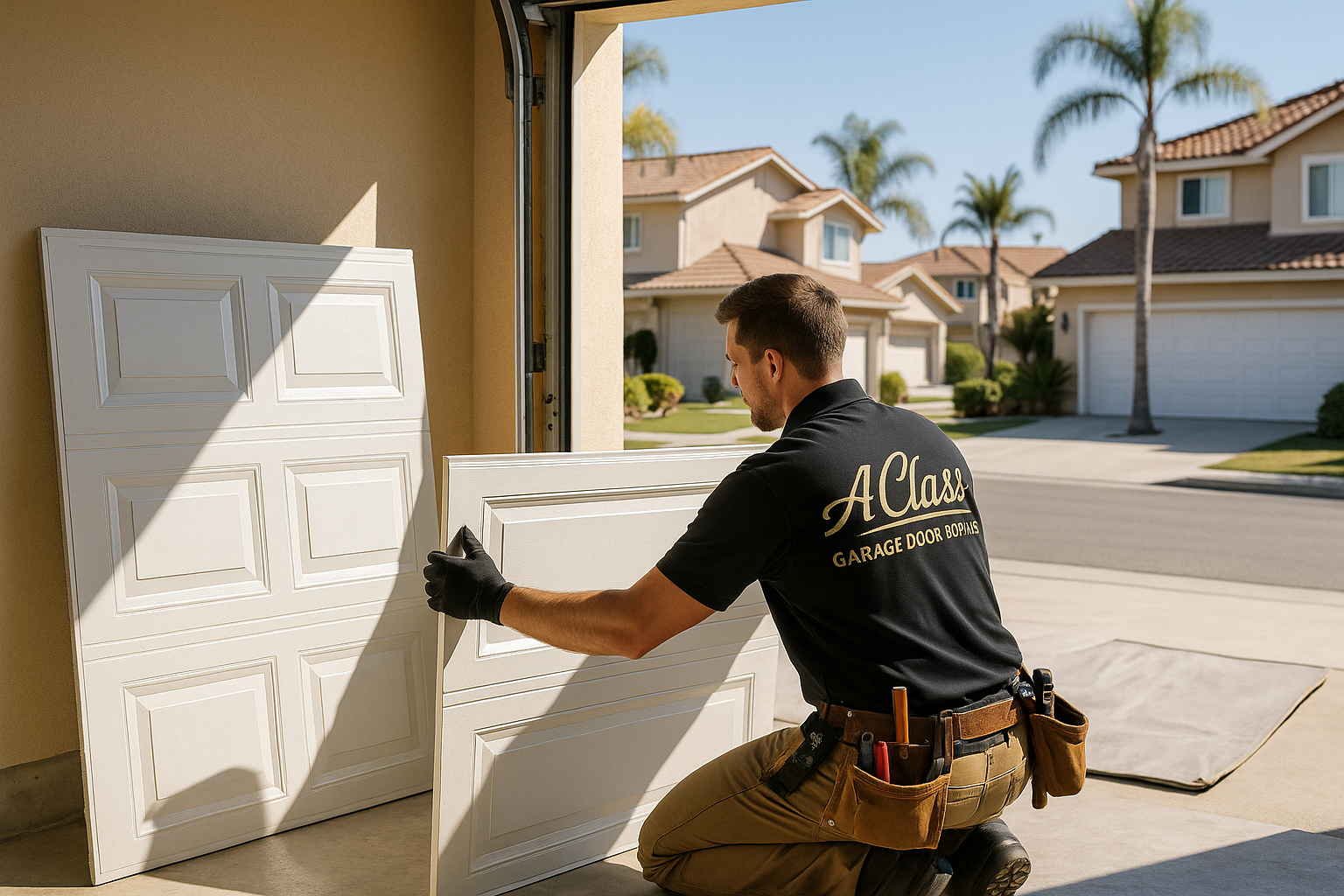 Garage Door Panel Replacement service in San Ysidro