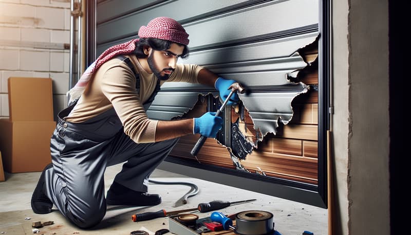 Garage Door Panel Replacement in San Ysidro
